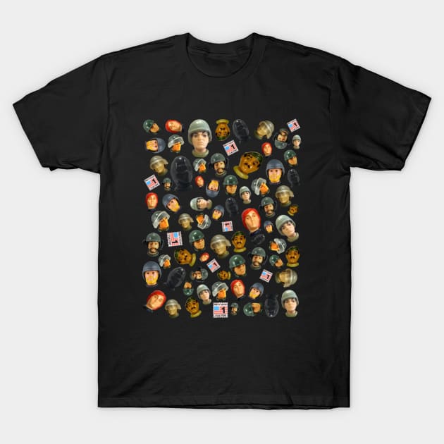 G.I. Joe - OG 9 Scatter T-Shirt by MySideOfTheLaundryRoom